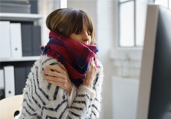 Verlauf einer Erkältung 